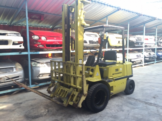 ขายรถโฟลคลิฟท์  MITSUBISHI FD20 ,เครื่องยนต์ดีเซล ,เสายกสูง 4.0 เมตร ,งาปรับคว่ำ-หงาย , รถนำเข้าจากญี่ปุ่น 100\%