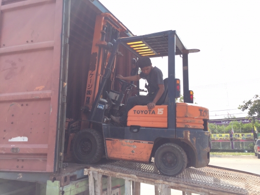 ขายรถโฟลคลิฟท์ TOYOTA 5FD15,เครื่องยนต์ดีเซล ,เสายกสูง 4.0 เมตร ,งาปรับคว่ำ-หงาย , รถนำเข้าจากญี่ปุ่น 100\% ขายรถโฟลคลิฟท์ TOYOTA 5FD15,เครื่องยนต์ดีเซล ,เสายกสูง 4.0 เมตร ,งาปรับคว่ำ-หงาย , รถนำเข้าจากญี่ปุ่น 100\%