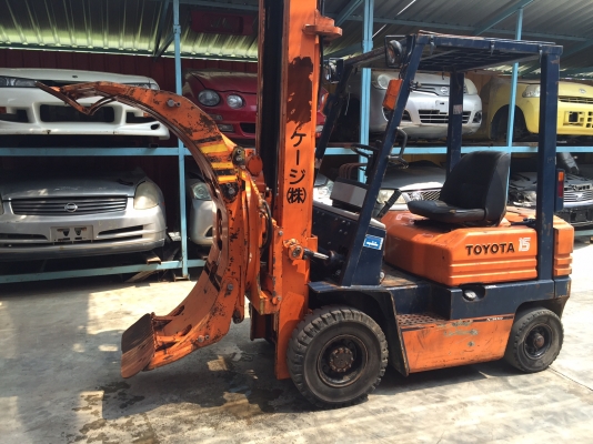 ขายรถโฟลคลิฟท์ TOYOTA 5FD15,เครื่องยนต์ดีเซล ,เสายกสูง 4.0 เมตร ,งาปรับคว่ำ-หงาย , รถนำเข้าจากญี่ปุ่น 100\% ขายรถโฟลคลิฟท์ TOYOTA 5FD15,เครื่องยนต์ดีเซล ,เสายกสูง 4.0 เมตร ,งาปรับคว่ำ-หงาย , รถนำเข้าจากญี่ปุ่น 100\%