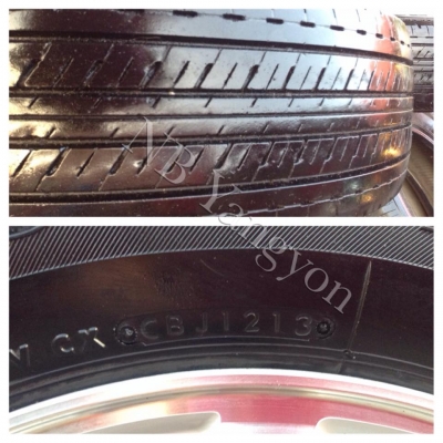 ล้อแม็ก Chevloret เชฟโลเรต ขอบ16 พร้อมยาง บริสโตน 215-70-16