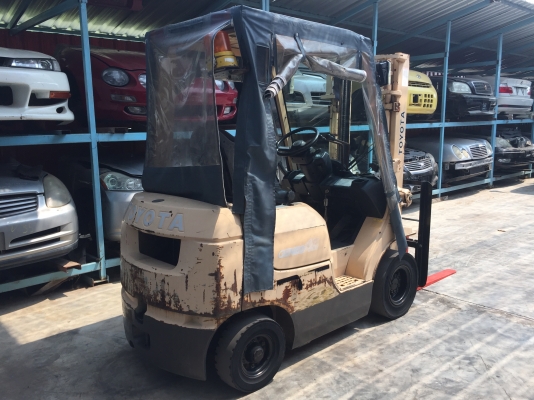 ขายรถโฟลคลิฟท์ TOYOTA 02-7FD15, เครื่องยนต์ดีเซล ,เสายกสูง 3.0 เมตร , รถนำเข้าจากญี่ปุ่น 100\% ขายรถโฟลคลิฟท์ TOYOTA 02-7FD15, เครื่องยนต์ดีเซล ,เสายกสูง 3.0 เมตร , รถนำเข้าจากญี่ปุ่น 100\%