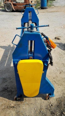 *** Sold *** เครื่องม้วน 4 ฟุต ลูกกลิ้ง 4"ยาว 135 cm. ม้วนหนา 3 มิล ไฟ 380V เครื่องประกอบใหม่ 100\% ไม่เคยใช้งาน!!