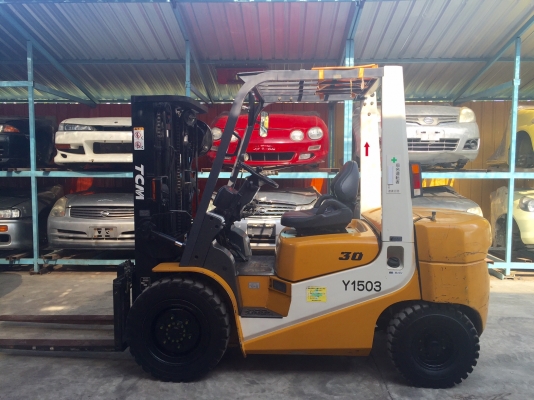 ขายรถโฟลคลิฟท์ TCMFG30T6 ,เครื่องยนต์เบนซิน/LPG , เสาฟลูฟรี 3 ท่อนยกสูง 4.0 เมตร , รถนำเข้าจากญี่ปุ่น 100\% ขายรถโฟลคลิฟท์ TCMFG30T6 ,เครื่องยนต์เบนซิน/LPG , เสาฟลูฟรี 3 ท่อนยกสูง 4.0 เมตร , รถนำเข้าจากญี่ปุ่น 100\%