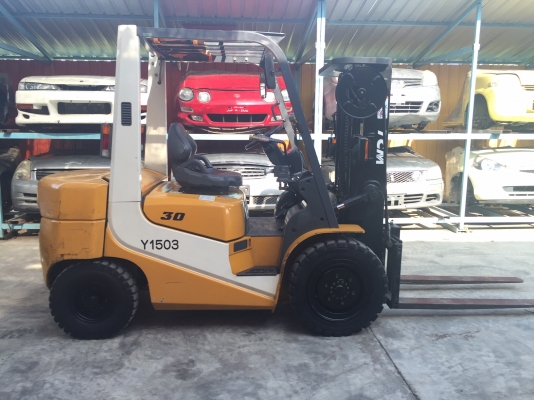 ขายรถโฟลคลิฟท์ TCMFG30T6 ,เครื่องยนต์เบนซิน/LPG , เสาฟลูฟรี 3 ท่อนยกสูง 4.0 เมตร , รถนำเข้าจากญี่ปุ่น 100\% ขายรถโฟลคลิฟท์ TCMFG30T6 ,เครื่องยนต์เบนซิน/LPG , เสาฟลูฟรี 3 ท่อนยกสูง 4.0 เมตร , รถนำเข้าจากญี่ปุ่น 100\%