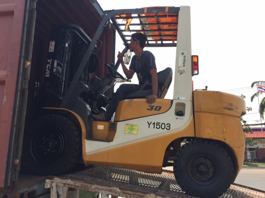 ขายรถโฟลคลิฟท์ TCMFG30T6 ,เครื่องยนต์เบนซิน/LPG , เสาฟลูฟรี 3 ท่อนยกสูง 4.0 เมตร , รถนำเข้าจากญี่ปุ่น 100\% ขายรถโฟลคลิฟท์ TCMFG30T6 ,เครื่องยนต์เบนซิน/LPG , เสาฟลูฟรี 3 ท่อนยกสูง 4.0 เมตร , รถนำเข้าจากญี่ปุ่น 100\%