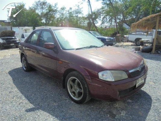 MAZDA 323, PROTEGE 1.6 GLX โฉม PROTEGE ปี2000สีแดง MAZDA 323, PROTEGE 1.6 GLX โฉม PROTEGE ปี2000สีแดง