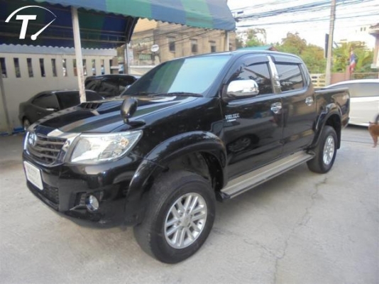 TOYOTA HILUX VIGO 2.5 E DBL CAB PRERN ปี2012 สีดำ