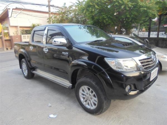 TOYOTA HILUX VIGO 2.5 E DBL CAB PRERN ปี2012 สีดำ TOYOTA HILUX VIGO 2.5 E DBL CAB PRERN ปี2012 สีดำ
