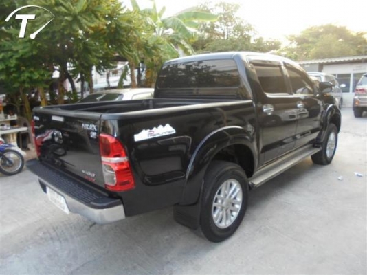 TOYOTA HILUX VIGO 2.5 E DBL CAB PRERN ปี2012 สีดำ TOYOTA HILUX VIGO 2.5 E DBL CAB PRERN ปี2012 สีดำ