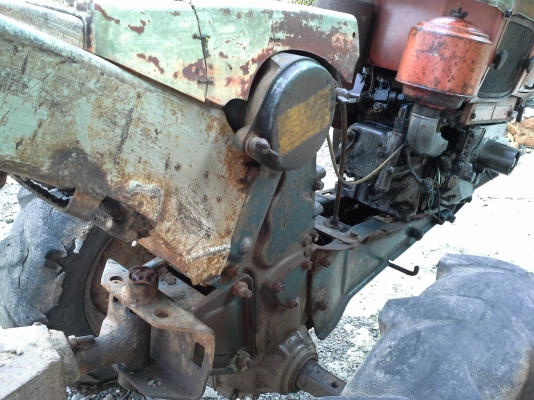 รถไถเดินตามพร้อมสาลี่