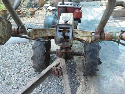 รถไถเดินตามพร้อมสาลี่