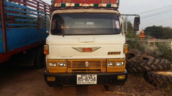 รถหกล้อ KM505 เครื่อง WO4D  117 แรง สโลกลาง ช่วงล่าง F เครื่องดีคันซีสวย เอกสารพร้อมโอน