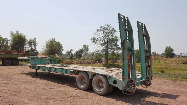 ขาย หางโรเบท 2 เพลา ยาว 9.50 เมตร มีหางพับไฮดรอริค ต่ออู่ ช ทวี เอกสารเล่มทะเบียนพร้อมโอน