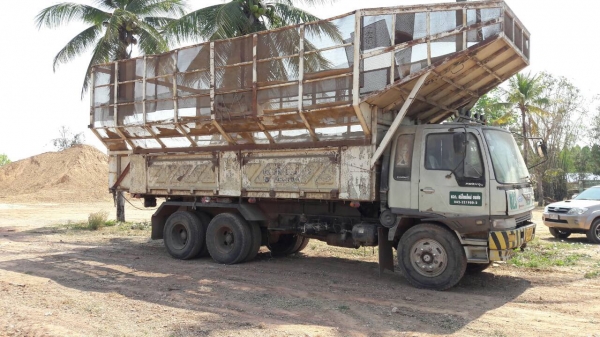 ขาย 10 ล้อดั้มคอกสูง HINO FM3H มีระบบลากพ่วง เครื่องเดิม HO7D 195 แรงม้า เกียร์เดิม สโลว์เดิม ทะเบียนพร้อมโอนครับ