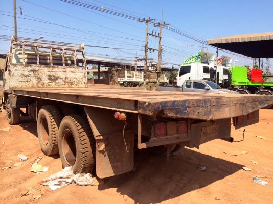 ขายด่วน  รถสิบล้อพื้นเรียบเพลาเดียว  HINO  FL187  สภาพดี พร้อมใช้งาน  เอกสารพร้อม