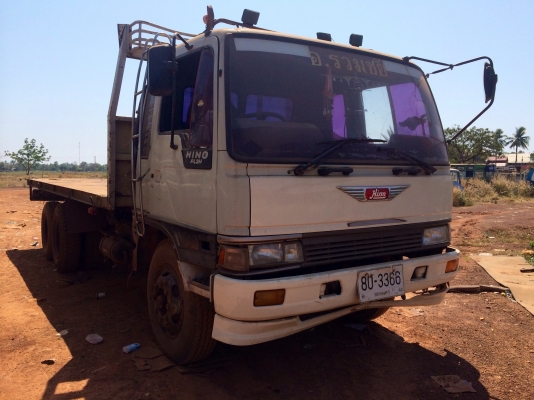 ขายด่วน  รถสิบล้อพื้นเรียบเพลาเดียว  HINO  FL187  สภาพดี พร้อมใช้งาน  เอกสารพร้อม