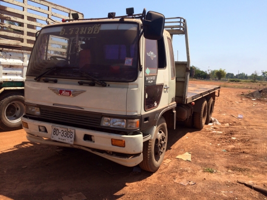 ขายด่วน  รถสิบล้อพื้นเรียบเพลาเดียว  HINO  FL187  สภาพดี พร้อมใช้งาน  เอกสารพร้อม