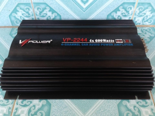 แอมป์4chคลาสเอบี V POWER มือสองสภาพสวยเดิมๆ ใช้งานปกติ ขับกลางแหลมเสียงดี มี2ตัว ขายตัวละ 1450 บาท สนใจ0892425454 อยู่สระบุรีส่งได้