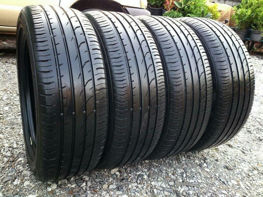 ขายยาง Continental 205/50R17 ยางสัปดาห์ที่19ปี14 ดอกยางเต็มหนาสดนิ่มลึกเท่ากันไม่มีปะสวยๆ จำนวน 1 ชุด