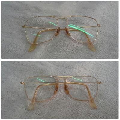 แว่นสายตายาวอเมริกันวินเทจ B&amp;L RAY-BAN CARAVAN USA ตัวแท้!