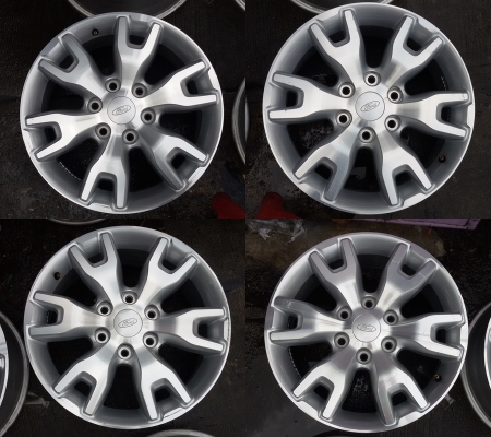 แม็ก Ford Ranger Wildtrak ขอบ 18 3ชุด สภาพเดิมๆไม่คดไม่ดุ้ง ไม่เคยทำสี มีรอยเล็กน้อย หน้า-หลังเดิมสวยๆ ราคา 4 วง 5,900 บาท แม็ก Ford Ranger Wildtrak ขอบ 18 3ชุด สภาพเดิมๆไม่คดไม่ดุ้ง ไม่เคยทำสี มีรอยเล็กน้อย หน้า-หลังเดิมสวยๆ ราคา 4 วง 5,900 บาท