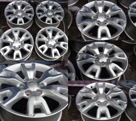 แม็ก Ford Ranger Wildtrak ขอบ 18 3ชุด สภาพเดิมๆไม่คดไม่ดุ้ง ไม่เคยทำสี มีรอยเล็กน้อย หน้า-หลังเดิมสวยๆ ราคา 4 วง 5,900 บาท แม็ก Ford Ranger Wildtrak ขอบ 18 3ชุด สภาพเดิมๆไม่คดไม่ดุ้ง ไม่เคยทำสี มีรอยเล็กน้อย หน้า-หลังเดิมสวยๆ ราคา 4 วง 5,900 บาท