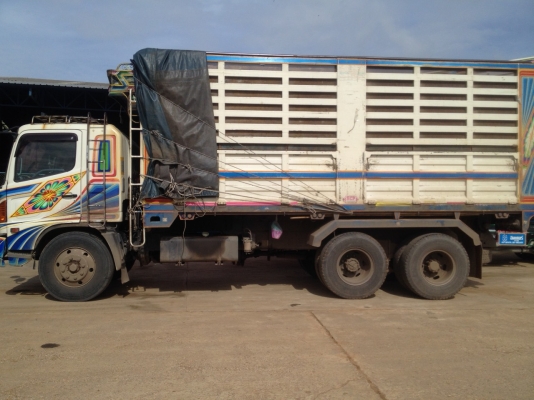 ขายรถมือสอง HINO320 รถเดี่ยว กระบะเหล็กดัมพ์ สนใจติดต่อสอบถามที่ 081-9832626 (เฮียโชค)