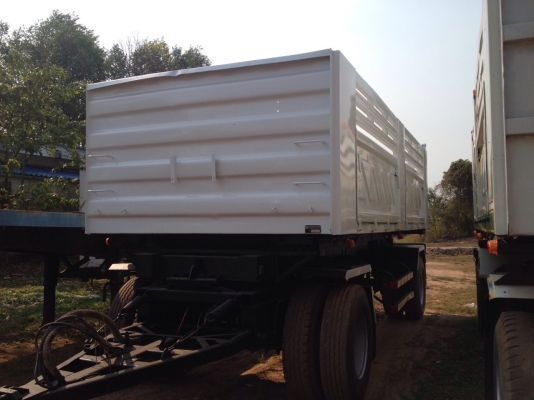 ขายลูกพ่วงดัมพ์สามมิตร 2 เพลา ปี 49 ยางเต็ม ทะเบียนพร้อม