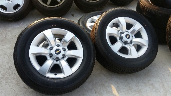 ล้อเชฟโรเลตเทรลเบลเซอร์ขอบ18 พร้อมยางป้ายแดง