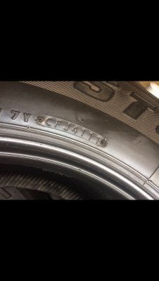 ขายยาง. บริดสโตน. 265/65/17 ปลายปี11