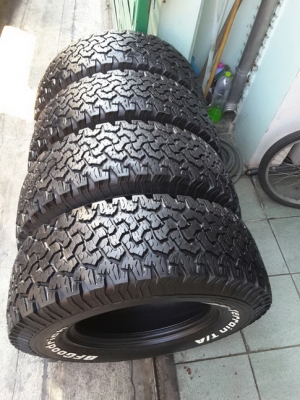 BF All USA. 265/70/16 ปี13 สภาพสวยๆ 1ชุด