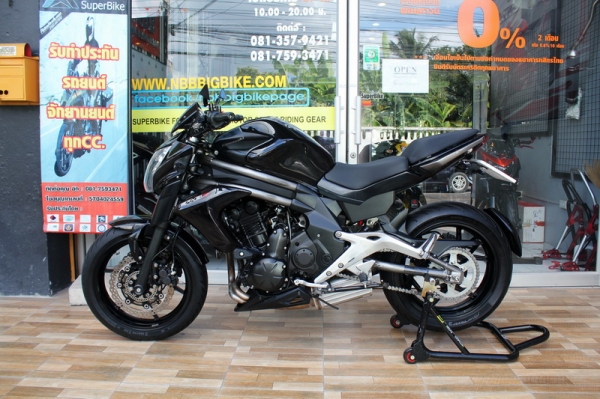 ขายER6n สีดำ Model year2012(ABS) จดต้นปี2013
