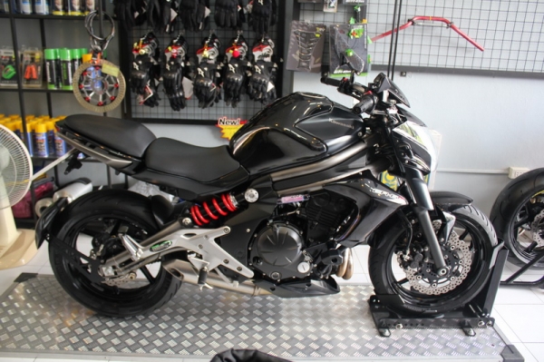 ขายER6n สีดำ Model year2012(ABS) จดต้นปี2013