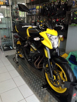 ขายER6n สีหลือง-ดำ Special Edition Model year2015(ABS)