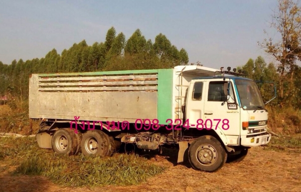 ขายรถบรรทุก ISUZU FVZ32MZP แชสซี 240 วางเครื่องแดวู 360 แรง 2 เพลา ปี 40 ติด GPS เรียบร้อย กระบะดัมพ์สามมิตรเปลี่ยนแผงข้าง มีระบบลากพ่วง ยางดี ทะเบียนพร้อม