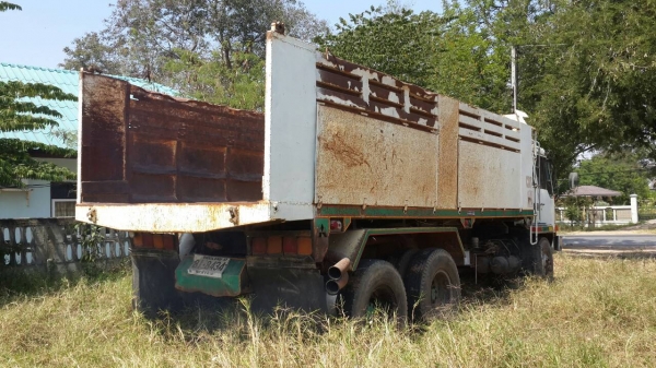 ขายด่วนFUSO FN527MTF สองเพลาดั้มราคาเบาๆจัดแนนนท์ได้โทร0856842587