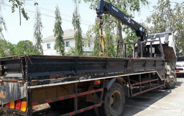 หกล้อ อีซูซุ ร็อค165แอร์ พ.เวอร์ ทิฟฟี ติดเครน 5ตัน ท้องวี 4ปอก3ชัก กะบะยาว7.20ม สภาพดีเดิมพร้อมใช้ ทะเบียนพร้อมโอน หกล้อ อีซูซุ ร็อค165แอร์ พ.เวอร์ ทิฟฟี ติดเครน 5ตัน ท้องวี 4ปอก3ชัก กะบะยาว7.20ม สภาพดีเดิมพร้อมใช้ ทะเบียนพร้อมโอน