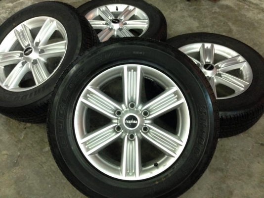 แม็กยางป้ายแดง ปี16 Isuzu ขอบ18  ตุ่ม ทะลัก