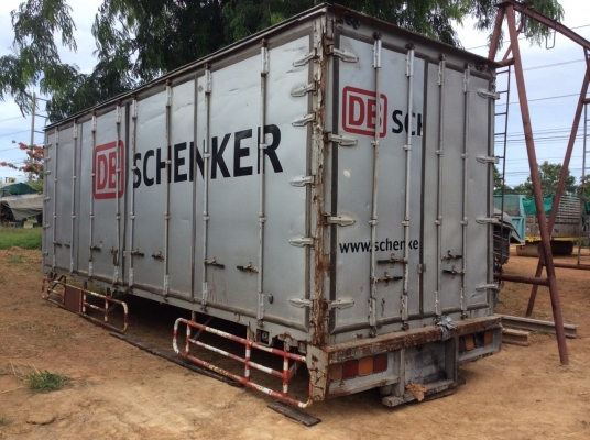 ตู้ 10บาน ไม่มีเสากลาง  ครัทซีกว้าง 0.86  ม. กว้าง 2.4 ม.ยาว7.5 ม.สูง 2.5 ม. ขาย 55,000 บาท (ศุภากร 081-1903107,081-4252943)