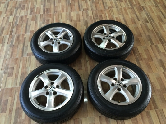 แม็ก Civic FD ขอบ15พร้อมยาง บริดสโตน