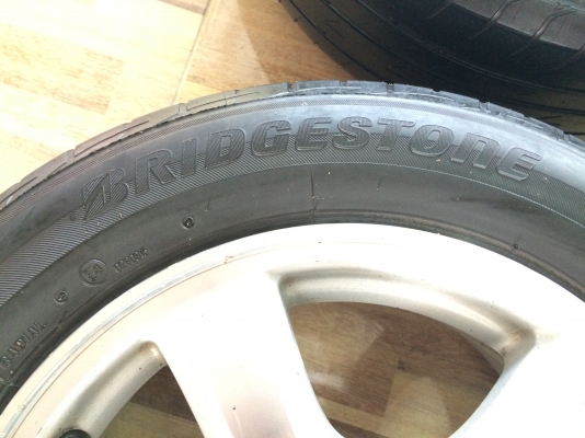 แม็ก Civic FD ขอบ15พร้อมยาง บริดสโตน แม็ก Civic FD ขอบ15พร้อมยาง บริดสโตน