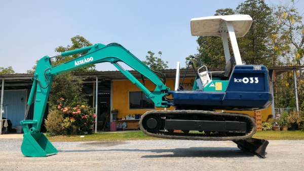 KUBOTA  KX-033 เครื่องยนต์ คูโบต้า 4สูบ สภาพสวยมาก พร้อมใช้งาน ราคาไม่แพง เก่าญี่ปุ่นแท้ โทร.090-986-2521 อ๊อบ