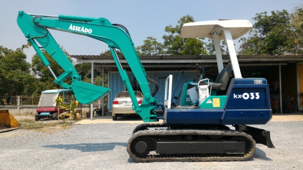 KUBOTA  KX-033 เครื่องยนต์ คูโบต้า 4สูบ สภาพสวยมาก พร้อมใช้งาน ราคาไม่แพง เก่าญี่ปุ่นแท้ โทร.090-986-2521 อ๊อบ