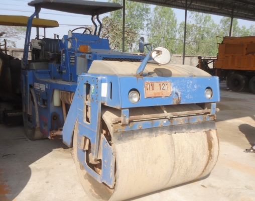 ขาย รถบด Sakai SW60S 7 ton double drum roller