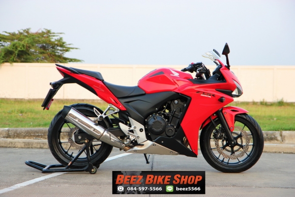 << ดาวน์ 45,000>>ขาย HONDA CBR500R ABS ปี 2013 สภาพเดิม ใสๆ ทะเบียนพร้อมโอน