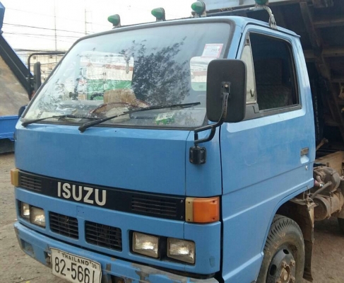 หกล้อ อีซูซุ NKR88ดั้ม3คิว สภาพดีสวยบางเดิมพร้อมใช้งาน ทะเบียนพร้อมโอน