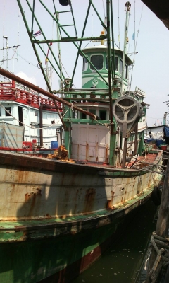 ขายเรือประมง อวนดำ