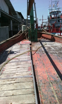 ขายเรือประมง อวนดำ