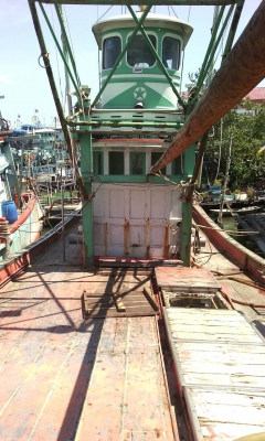 ขายเรือประมง อวนดำ