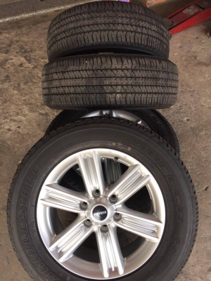 ขายล้อแม็ก ISUZU ออนิว บูลเพาเวอร์1.9 ถอดป้ายแดง ขอบ18 4ล้อ ราคา 27,500 บาท